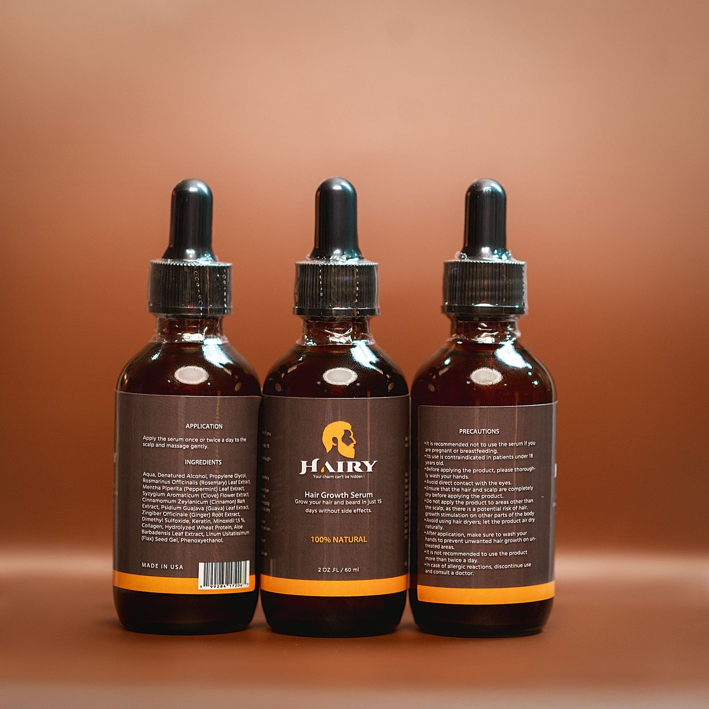 Hairy – Beard & Hair Growth Oil